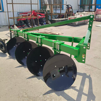 Cultivateur manuel pour ferme, charrue à deux roues, charrue à disques pour tracteur à deux roues