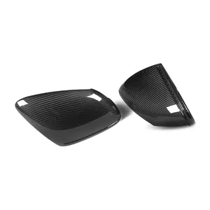 Coques de rétroviseurs extérieurs en fibre de carbone véritable pour Porsche 911 992 2019-IN OLIVER Remplacement direct style OEM - Product Image 1