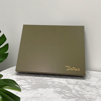 Boîtes d'emballage cadeau de luxe en papier personnalisé dattes OEM ODM boîtes de biscuits biscuits chocolat dattes boîtes pour dattes