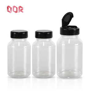 ขวดแคปซูลพลาสติก PET แบบใสพร้อมฝาอลูมิเนียมขนาด80มล. 100มล. 120มล. 150มล. 200มล. 250มล. ขายส่ง - Product Image 2