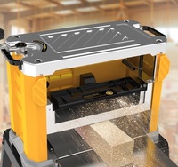 Vente directe : Machine à raboter le bois 1850W à alimentation automatique, mini dégauchisseuse portative de table