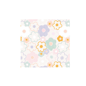 DAMAI Personalización, Nuevo Diseño con Temática Floral, Artículos para Fiestas, Juego de Vajilla Desechable de Papel, Platos y Servilletas - Product Image 4