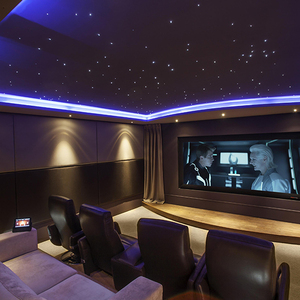 Plafonnier d'intérieur créatif intelligent LED ciel étoilé en fibre optique pour décoration de cinéma corps en plastique - Product Image 2