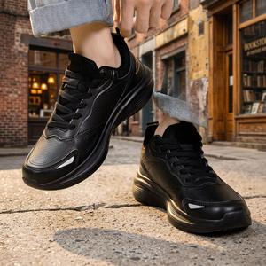 Chaussures de basketball montantes en maille pour hommes, nouvelle collection, baskets épaisses, meilleures ventes - Product Image 3