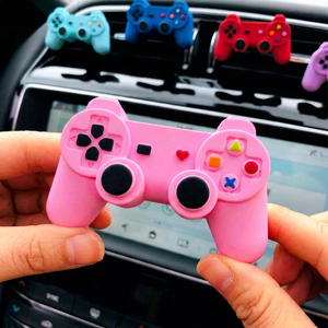 ที่หนีบช่องแอร์รูปทรงคอนโทรลเลอร์เกมส์  น้ำหอมปรับอากาศในรถยนต์  ตกแต่งภายในรถยนต์  แบบพลาสติก  ลายการ์ตูน - Product Image 2