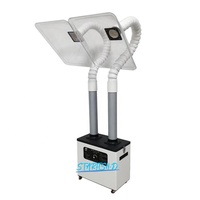 Extracteur de fumée portable extracteur de fumée laser pour coupe laser Machine d'aspiration de poussière d'ongle purificateur d'air de salon de manucure