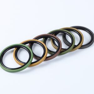Hydraulikzylinder PTFE-gefüllter Bronze-Gleitring-Kolbendichtung für Baggerdichtung - Product Image 1