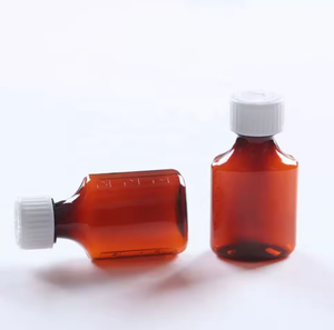 Hot Selling Pharmacy Container <b>Plastic</b> Empty PET Cough Syrup Bottles - Product Image 5