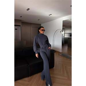 Survêtement d'hiver gris fumé pour garçons avec fermeture éclair, personnalisable, à capuche, pour le sport et la gym, confortable, respirant, coupe-vent, options grandes tailles - Product Image 3