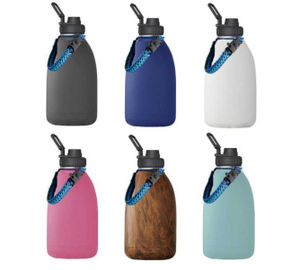 Bouteille Sportive Isotherme en Acier Inoxydable à Double Paroi de 1,8 L pour l'Extérieur, avec Housse Gratuite, Vente en Gros, OEM - Product Image 3