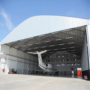 Hangar Prefabricado de Acero de Gran Envergadura (80x90m) para Aviones en Brasil, Económico para Almacenamiento y Estacionamiento de Aviones - Product Image 3