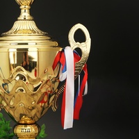 Trophée en métal personnalisé en gros, design sur mesure, prix abordable, en bronze, avec logo, artisanat métallique, art populaire européen, emballage, cadeaux pour événements sportifs VIP et concours