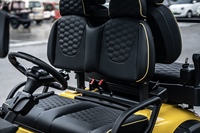 Voiturette de golf électrique haut de gamme OEM ODM avec logo personnalisé pour concessionnaires, sièges de luxe, batterie lithium longue portée, directement de l'usine