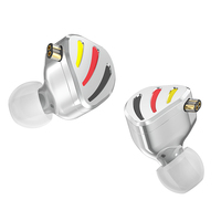 QKZ ODIN écouteur HIFI écouteurs basses lourdes moniteur Vocal interrupteur de réglage à 3 niveaux métal dynamique réduction du bruit casque de Sport intra-auriculaire