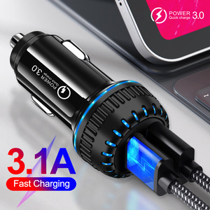 Cargador de Coche de Alta Calidad 2025 con Forma de Neumático, Doble Puerto USB, Carga Rápida QC3.0 para Teléfonos Móviles Apple, Samsung, Huawei, LG, HTC, Xiaomi - Product Image 3