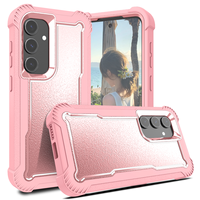 Prix usine coloré PC + TPU 2 en 1 Smartphone Defender Cover Case pour Samsung S24 Ultra 6.8 pouces