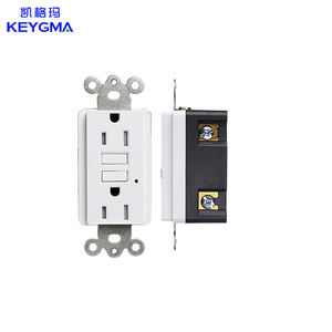 Keygma 125V 15a Witte Gfi-Tamper-Bestendige Stopcontact Met 2 Ac Stopcontacten En Ul943 Standaard Gfci-Aarding - Product Image 5