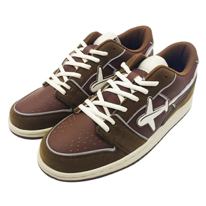 Chaussures de basketball pour hommes en cuir véritable de haute qualité, logo personnalisé OEM, baskets montantes pour le sport et les loisirs - Product Image 6