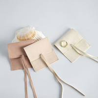 Pochette personnalisée en microfibre et velours pour bijoux (bagues, bracelets, colliers, boucles d'oreilles) – Anti-poussière et anti-oxydation