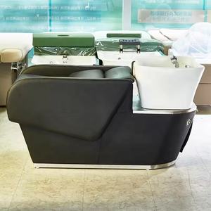 Fauteuil de lavage de cheveux en céramique inclinable, <span class=keywords><strong>vintage</strong></span>, portable, prix des meubles de salon d'<span class=keywords><strong>occasion</strong></span>, bac, chaise de shampooing pour enfants - Product Image 2