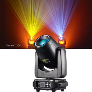 Projecteur de scène à tête mobile 3-en-1 à large plage de tension, effet anneau et arc-en-ciel, contrôle DMX pour événements, discothèques, mariages, fêtes et bars - Product Image 3