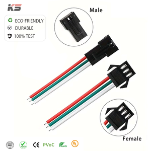 Cavo JST SM Maschio e Femmina a <span class=keywords><strong>2</strong></span>, <span class=keywords><strong>3</strong></span>, 4, 5 Pin, Cablaggio JST SM a 4 Pin - Product Image 1
