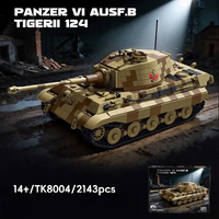 TK8004 Panzer Panther allemand de la Seconde Guerre mondiale, char moyen, échelle 1:35, ensembles de blocs de construction, modèle militaire de collection pour les amateurs adultes