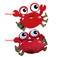 OEM Sur Mesure Douce Peluche Animal Jouet Vente Directe Usine Peluches Tissu Coton Garnies Coton PP Cadeaux d'Entreprise pour Enfants Anime Brodé