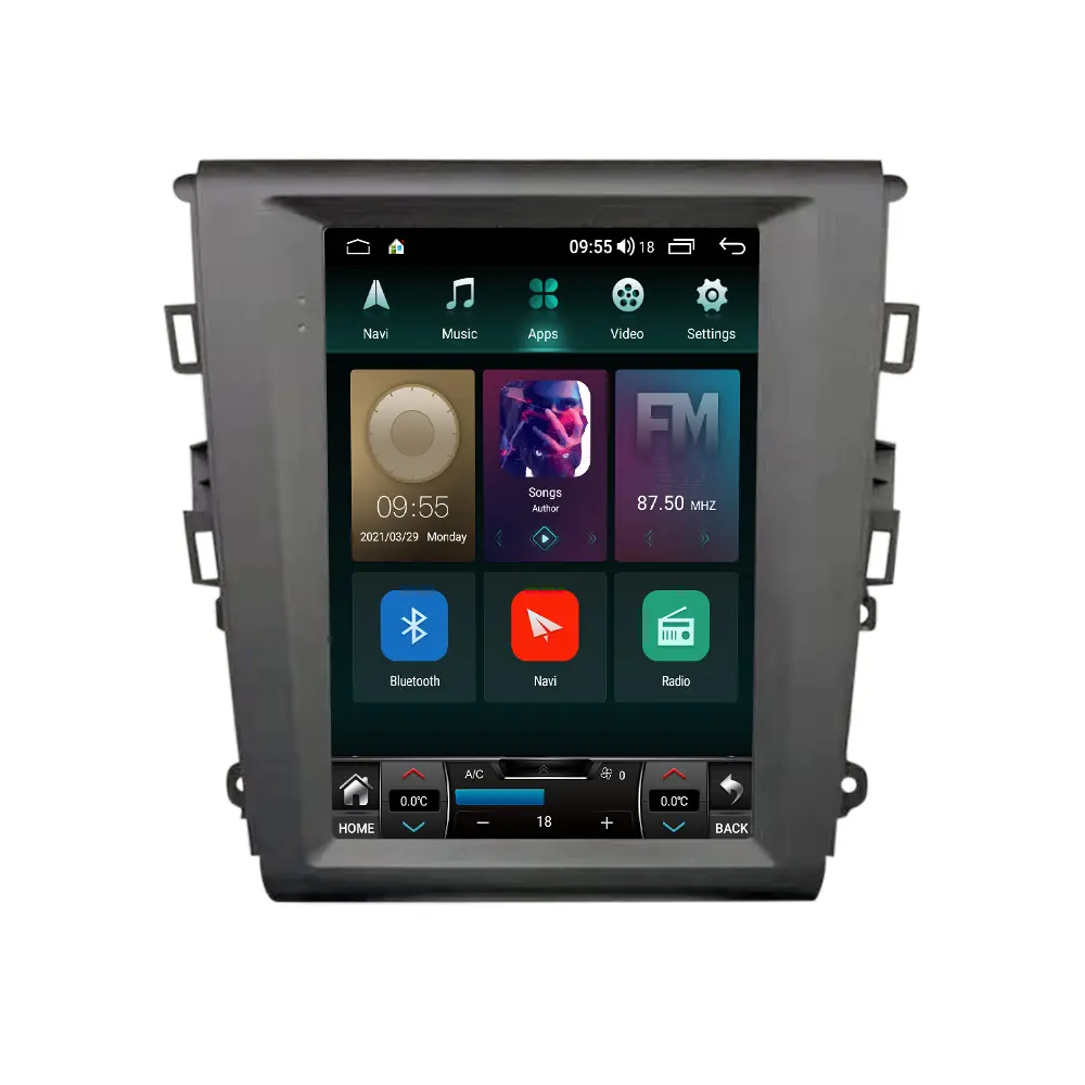 Android 11 RDS âm thanh xe hơi cho Ford Mondeo 2013-2017 AV ra-Đặt IPS Xe Video 8 128GB xe chơi tự động GPS