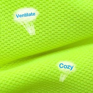 Camiseta Transpirable <span class=keywords><strong>para</strong></span> Perros Golden Retriever, <span class=keywords><strong>Labrador</strong></span>, Husky, <span class=keywords><strong>Chaleco</strong></span> de Seguridad Reflectante Verde Fluorescente - Product Image 4