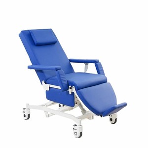 Hastane kullanımı elektrikli 3 motorlar diyaliz sandalye Metal inşaat ile tekerlekler - Product Image 6