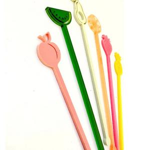 Agitateur de boisson acrylique personnalisé bricolage bâton de boisson de <span class=keywords><strong>mariage</strong></span> pour agitateurs de cocktail nom - Product Image 3