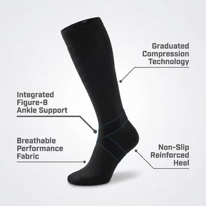 Custom High Quality Compression <b>Socks</b> Sports Running Athletic <b>Socks</b> Men Women <b>Socks</b> for Cycling <b>Socks</b> Bulk <b>Socks</b> - Product Image 3