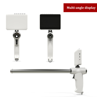 Équipement d'insémination artificielle vétérinaire, pistolet d'insémination artificielle portable pour bovins, vache, visualisation (type de base) avec gaine d'IA