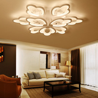 Plafonnier Led en acrylique en forme de fleur, produit décoratif de qualité supérieure, SMD2835, offre spéciale