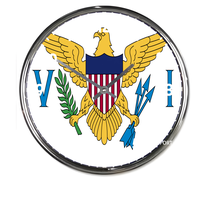 Horloge murale ronde avec drapeau de Trinité-et-Tobago, horloge silencieuse classique sans tic-tac, fonctionnant à piles, pour la maison, le salon