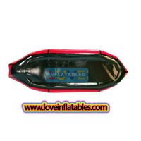 Fabrication d'usine Bateau à rames de pêche gonflable Sport en eau blanche Radeau de sauvetage ultraléger en TPU