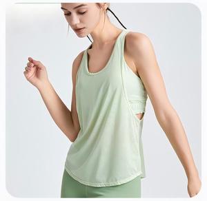 เสื้อกล้ามโยคะผู้หญิงแบบขายส่ง ทรง Racerback หลวม ใส่สบาย แห้งเร็ว ระบายอากาศดี เหมาะสำหรับออกกำลังกาย วิ่ง และเล่นกีฬา - Product Image 5