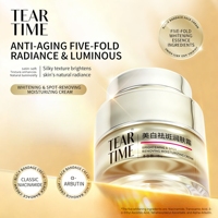 Crème hydratante éclaircissante et correctrice de taches à la niacinamide, à l'arbutine et à l'acide tranexamique pour le blanchiment du visage