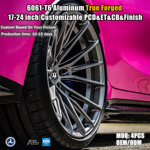 Rines Viaol Forjados Personalizados 20x9.5 20x10.5 5x112 5x120 Grises Multirradio Cóncavos Profundos para Mercedes AMG Audi RS BMW <span class=keywords><strong>M</strong></span> - Product Image 1