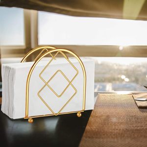 Heavy-Duty Metal <b>Napkin</b> <b>Holder</b> with Modern Design Indoor and Outdoor Use Organizes <b>Napkins</b> on Any Table - Product Image 2