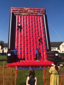 Gran oferta, deporte gigante para adultos, pared <span class=keywords><strong>de</strong></span> escalada en roca inflable, juegos <span class=keywords><strong>de</strong></span> escalada <span class=keywords><strong>de</strong></span> construcción para niños para diversión al aire libre, <span class=keywords><strong>castillo</strong></span> inflable - Product Image 3