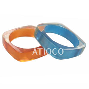 Wholesale Resin Bangle for Woman <b>Charm</b> <b>Bracelet</b> Jewelry Handmade Fashion Jewelry Gift for Her | Direct from Manufacturer - Product Image 1