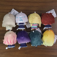 8 Styles de Poupées en Peluche et Porte-clés Anime Japonais Saki Hanami Temari Tsukimura, Pendentifs Souples de Dessin Animé pour Sac à Dos, Jouet Cadeau