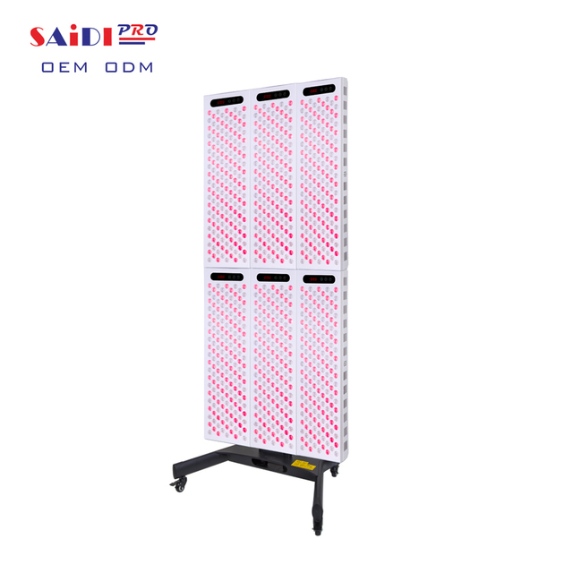 Saidi Kinpro 1800 with Horizontal Stand Led Light Therapy 850nm 660nm Bed for Full Body Infrared Red Light Therapy  Panel
