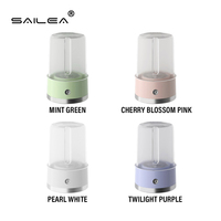 Mini-lave-linge électrique portable 1L pour le lavage à la main des bavoirs et des foulards délicats pour bébés, avec boîtier en plastique, usage domestique