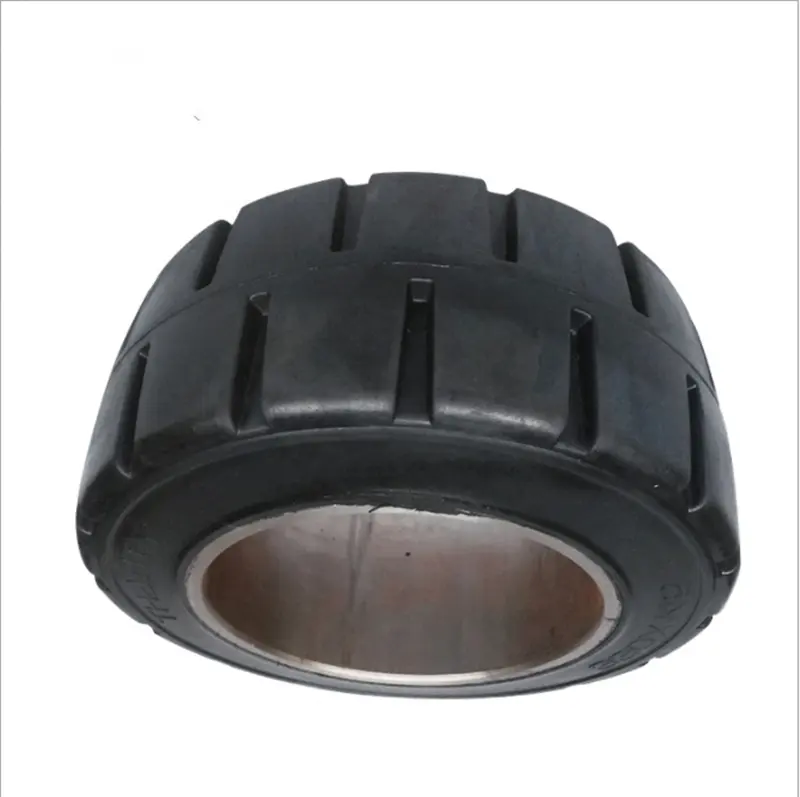 Fabriek Prijs Duurzaam 330X145X194 Mm Solid Rubber Drive Tractie Druk Op Tire Wheel Voor Toyota Crown heftruck/Truck