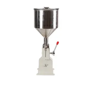 Stain Steel Manual type Liquid Honey Paste Filling Machine from 5ml to 50ml from China factory/honey machines