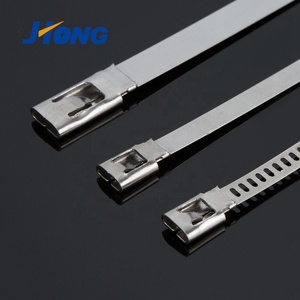تصميم غير قابل للصدأ سلم نوع كابل العلاقات الذاتي قفل - Product Image 1