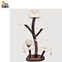 Produits pour animaux de compagnie, fournitures d'usine, arbre à chat de luxe, grand, grand, tour, cadre d'escalade, maison, jeu, meubles pour chatons, condo, jouet pour chat sauteur